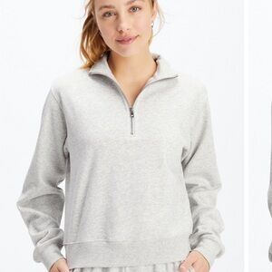 Fabletics Half-Zip Crewneck